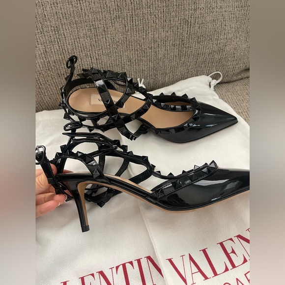Valentino Garavani caged rockstud heels pumps size 37 - Picture 4 of 9